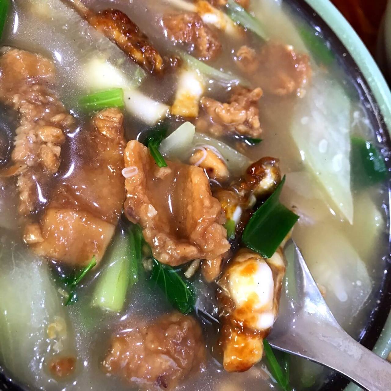 滑粉是福清当地的特色美食,每次来福清必找一家当地的街边小店,几乎不