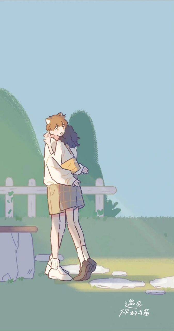 情侣动漫壁纸|小情侣们还不快来看看91 热恋期的情侣,什么都要可可