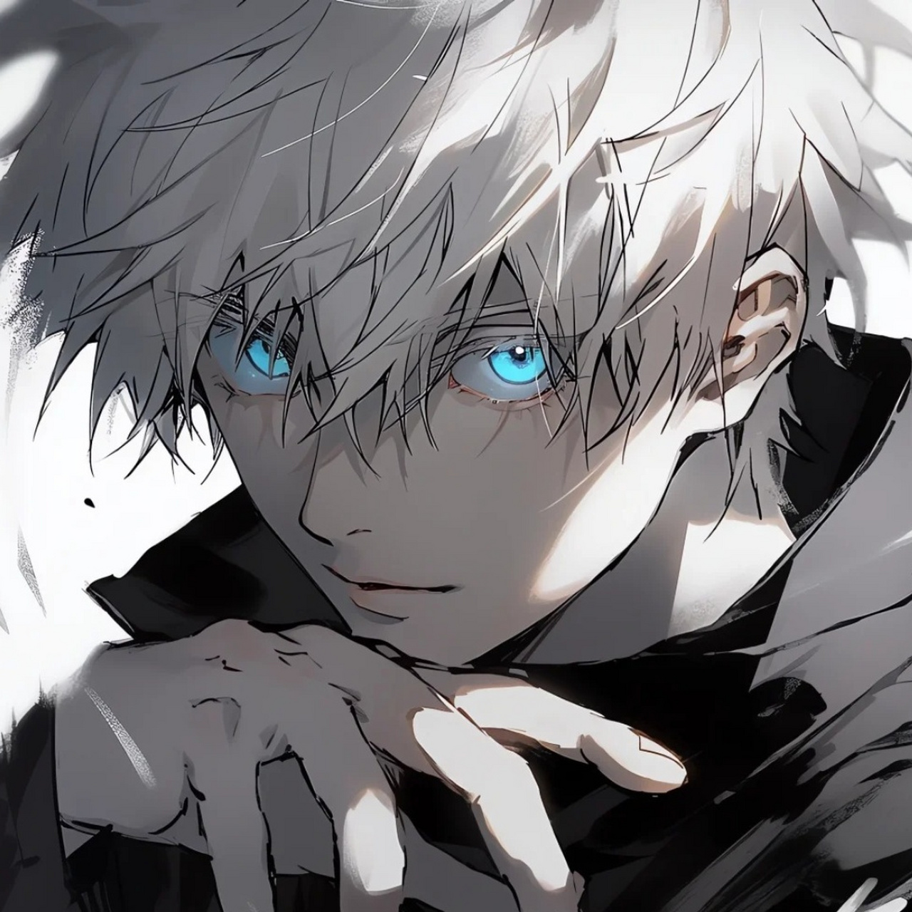 头像男生霸气冷酷 男生霸气冷酷头像来了黑白配色加眼神杀 禁欲压迫感