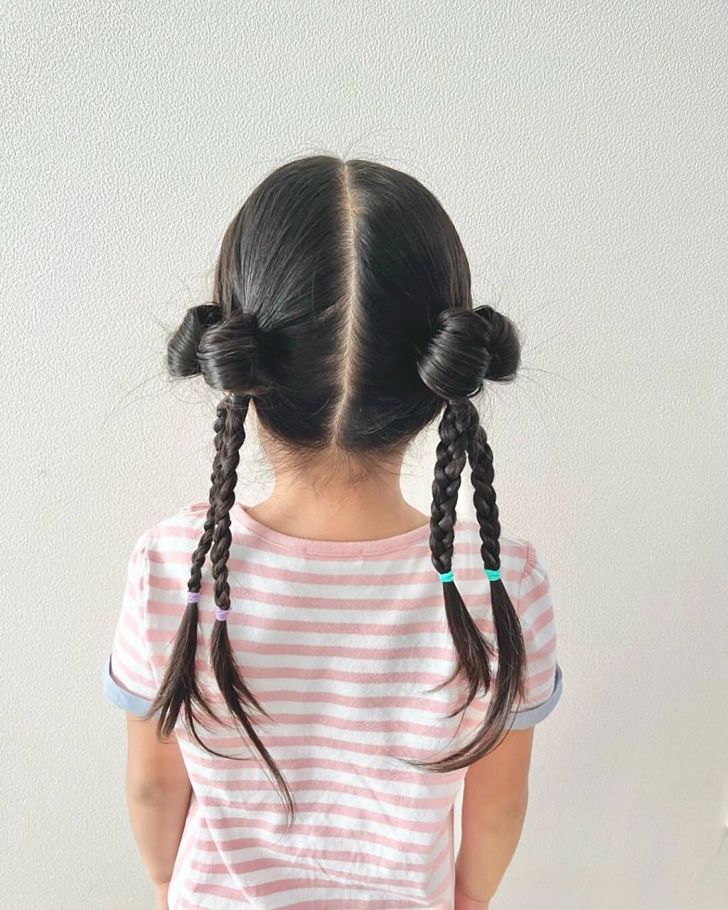 儿童日常编发# #儿童编发# #小女孩编发# #简单编发小女孩# #简单