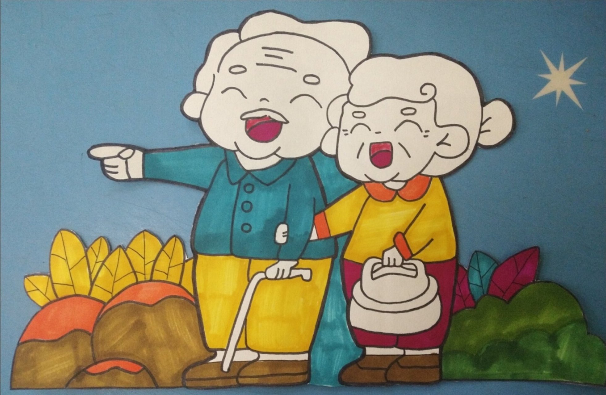 儿童人物简笔画图片大全带颜色(儿童人物简笔画大全图片简单又好看 小朋友)
