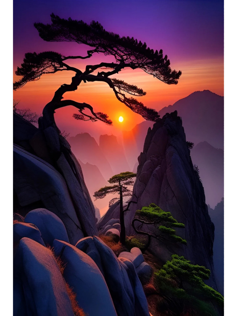 黄山日出 德鲁克的一段话:列出你工作的具体目标,想想哪些目标既能