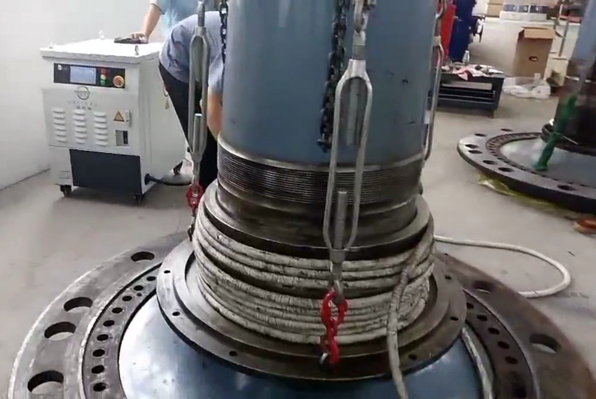 风电主轴轴承拆卸解决方案 中国风电自1986年第一个风电场并网发电