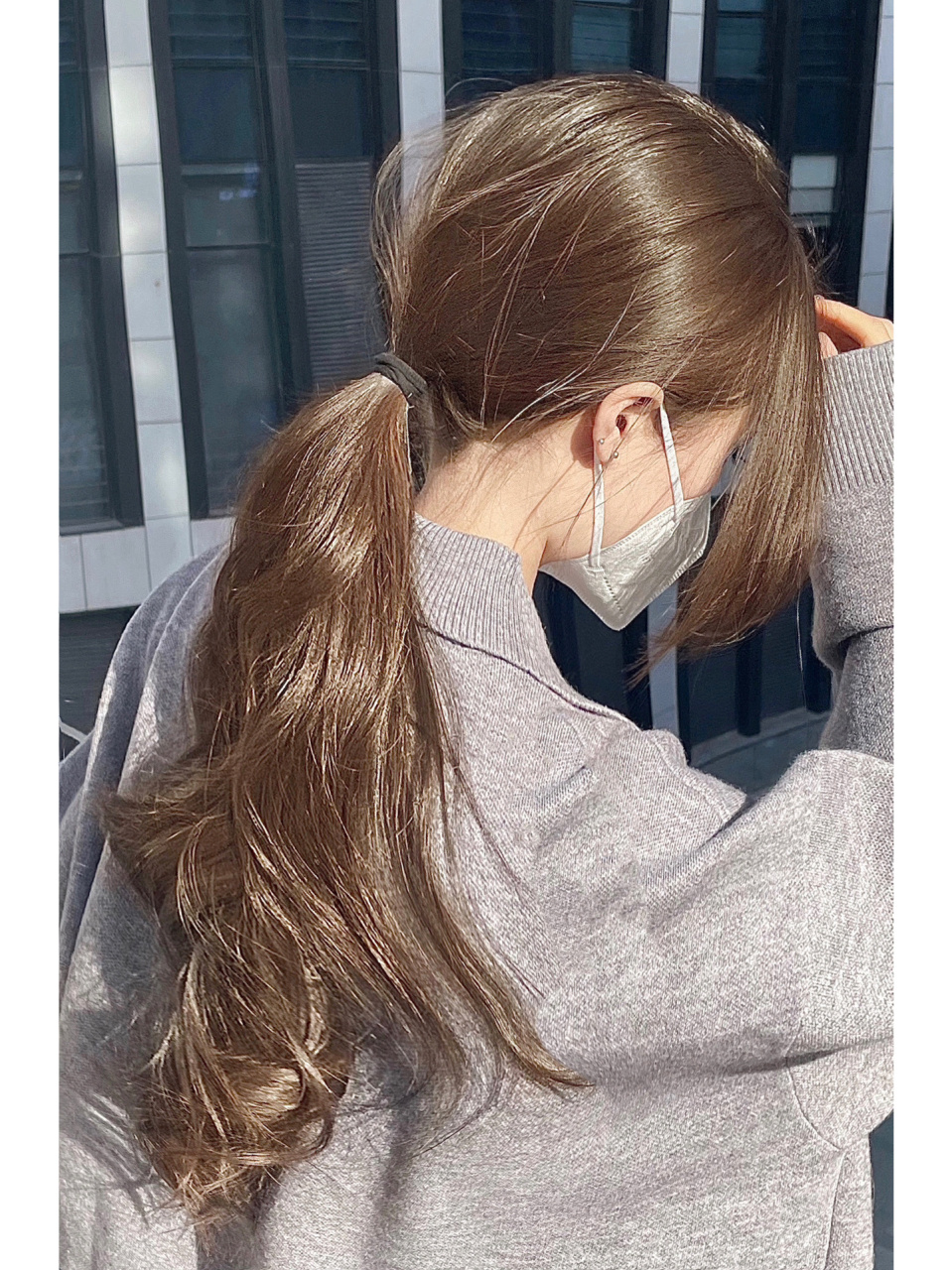 染发不用漂的显白发色 冷茶色系 2023年爆门发色 不用漂的显白发色