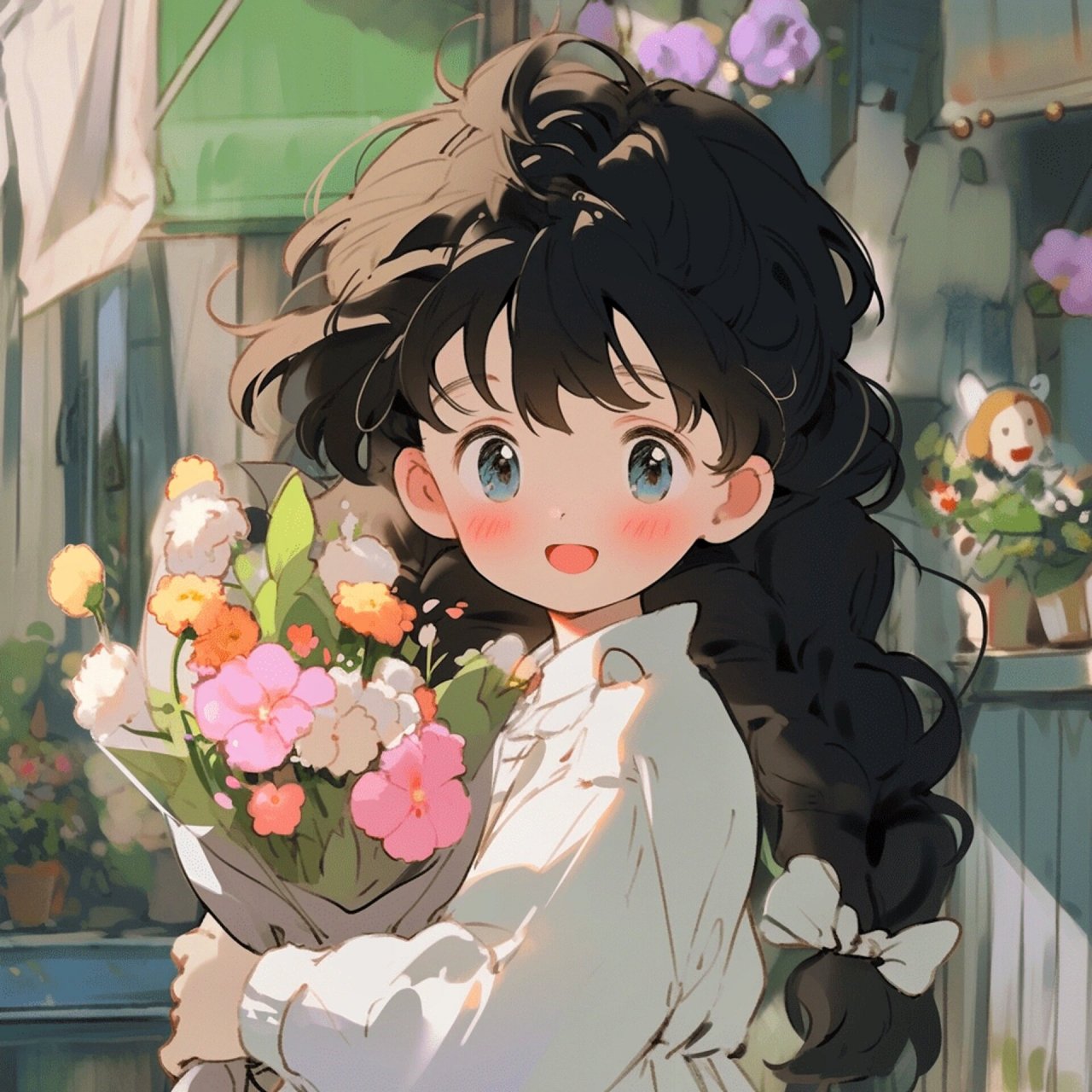 可爱系情头|98 #小红书自带滤镜# #ai绘画# #情侣头像# #画画的日常