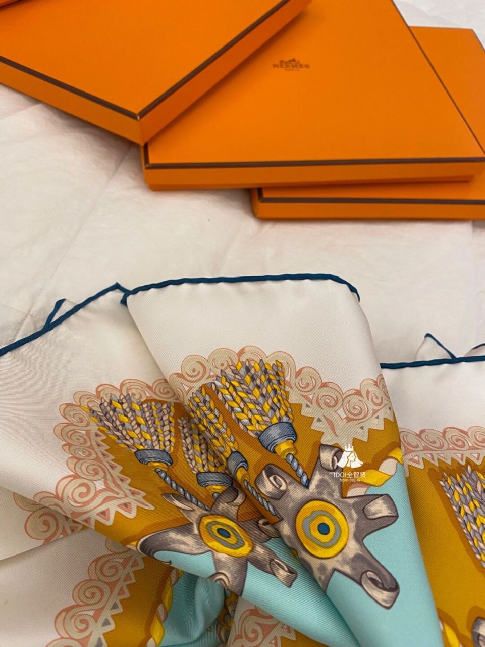 029969♀1599仙女配色|爱马仕丝巾卷纸马车 99这款丝巾大