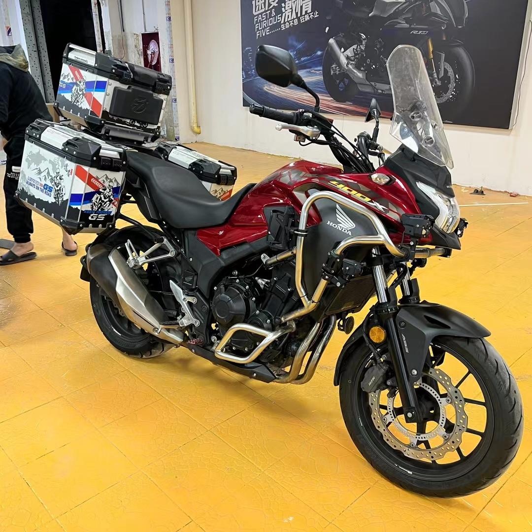 22年本田cb400x 安全行驶12000公里 两套射灯 途者三箱