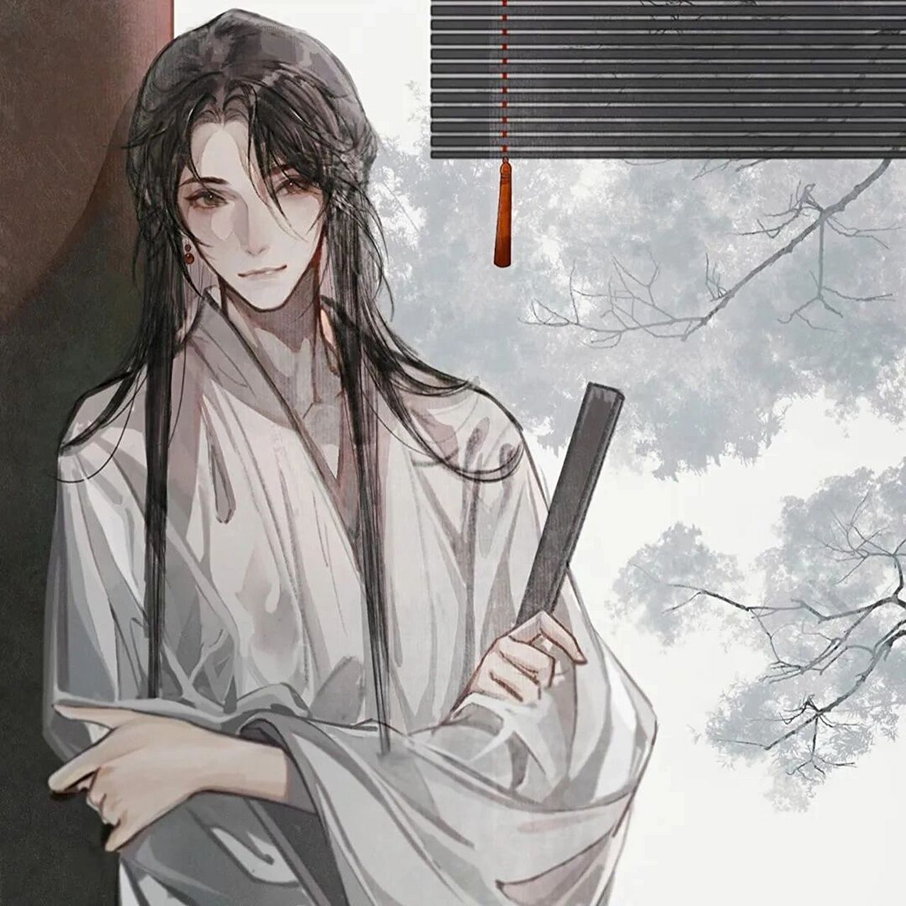 古风头像|超酷的手绘古风动漫男生头像96  #男生 古风头像