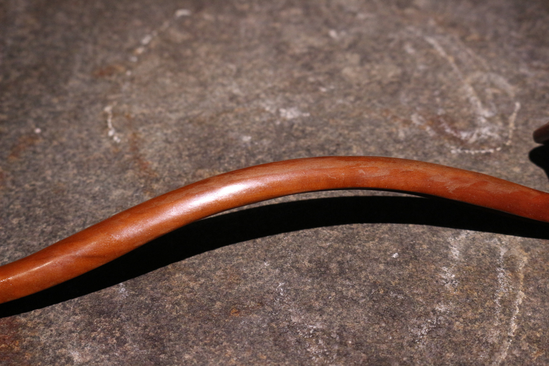 古董艺术品清代黄杨木如意