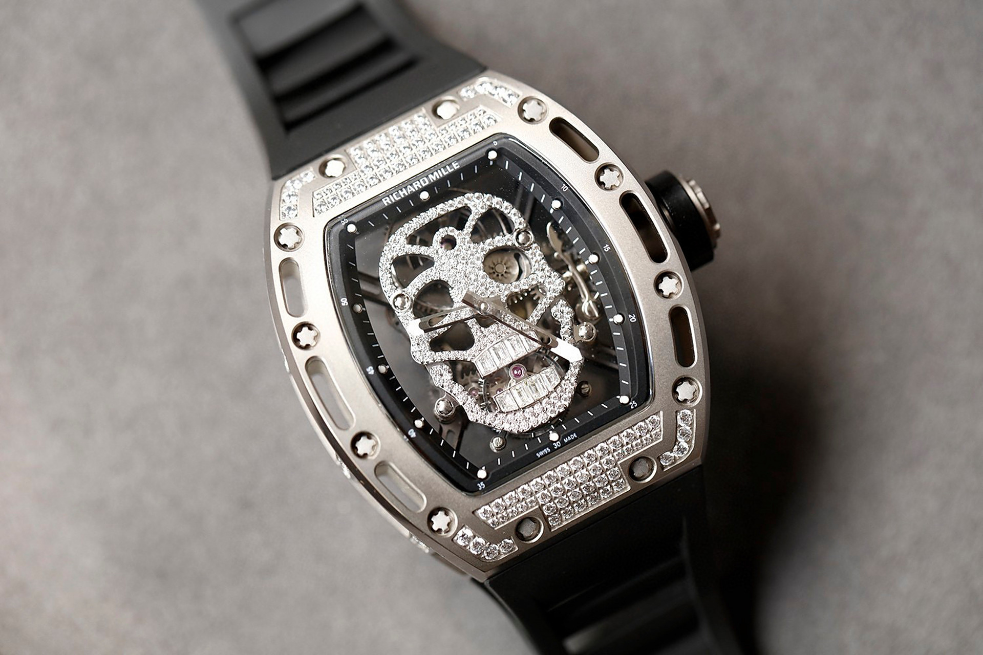 理查德米勒 手表 理查德米勒 陀飞轮腕表 rm05293"至尊鬼王"震撼