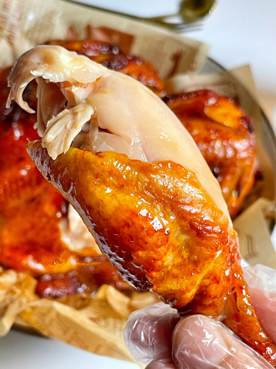 好吃到舔手指6015空气炸锅版奥尔良烤全鸡6015  好吃到停不