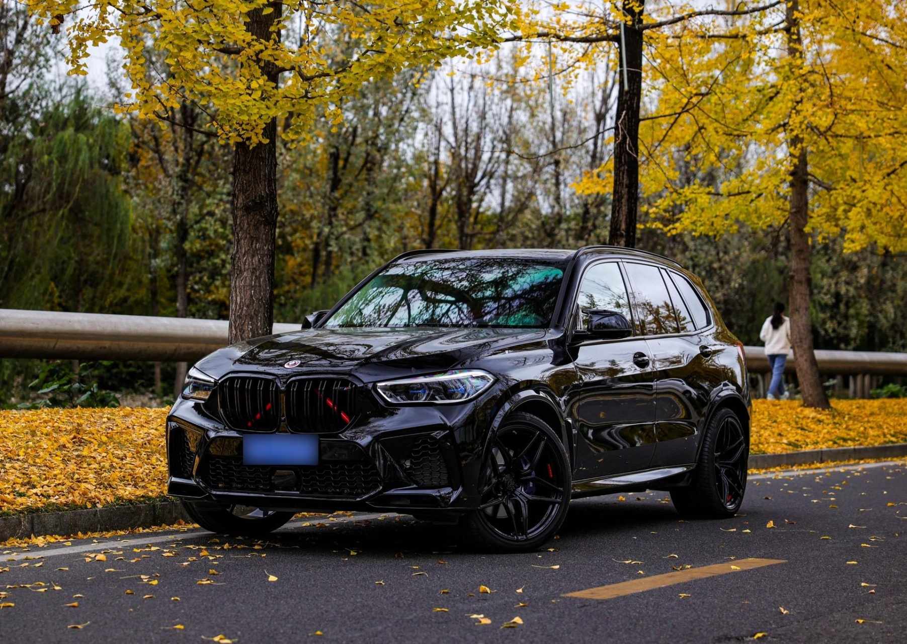 宝马x5黑武士,就说喜欢不?