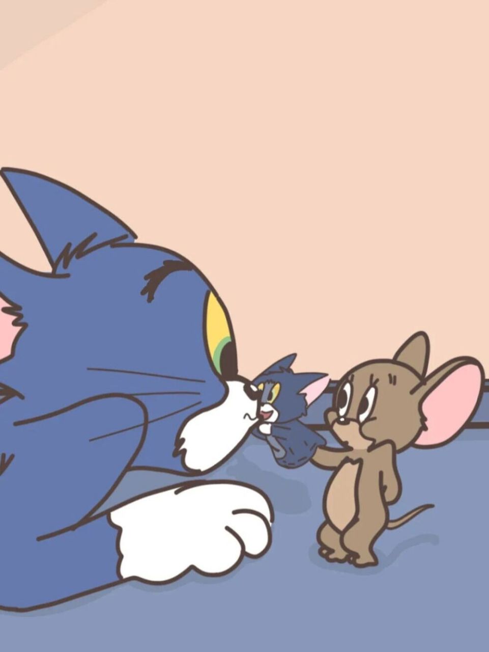 手机壁纸# #汤姆和杰瑞# #动漫壁纸# #动漫情侣头像# #头像# #感Ζ