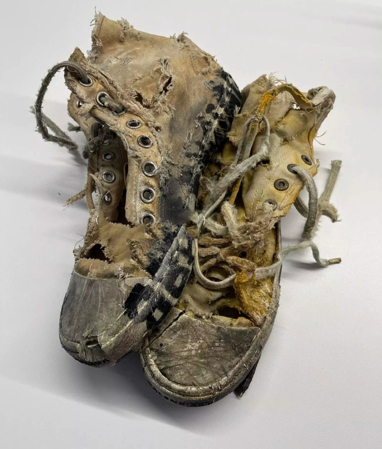 balenciaga super destroyed 重破坏帆布鞋 重度破坏做旧 帆布鞋