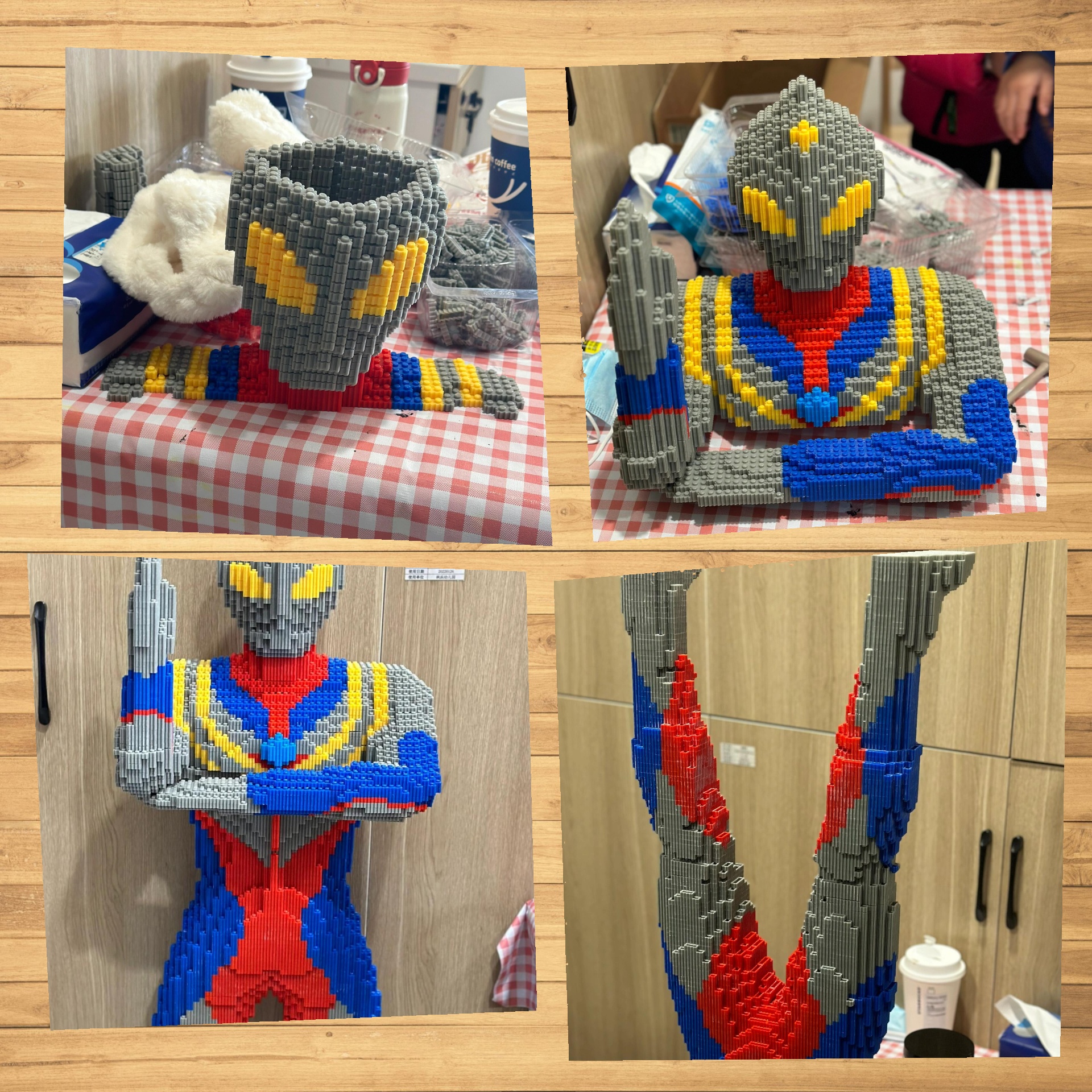 迪迦奥特曼积木一米高度版