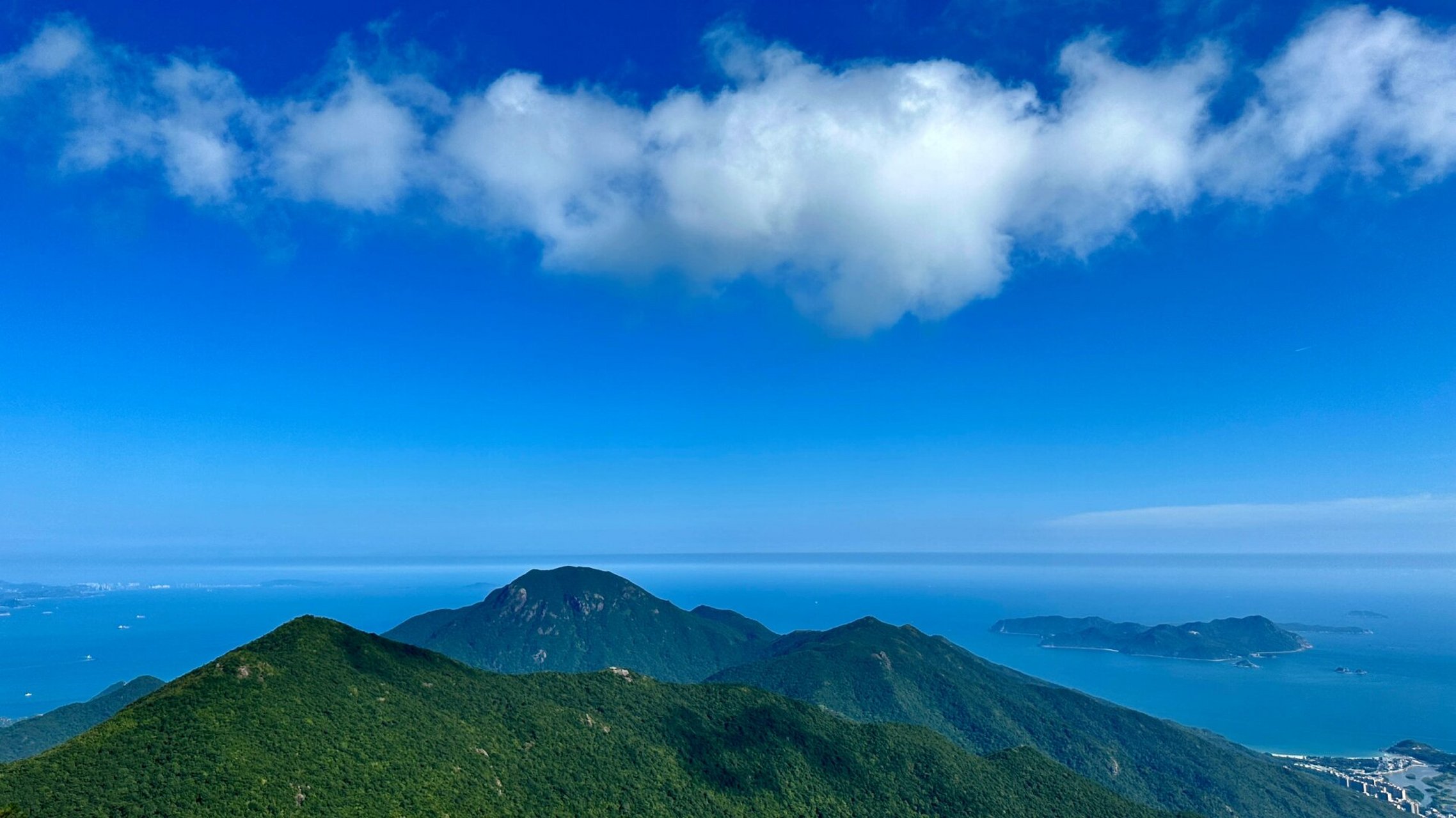 七娘山照片图片