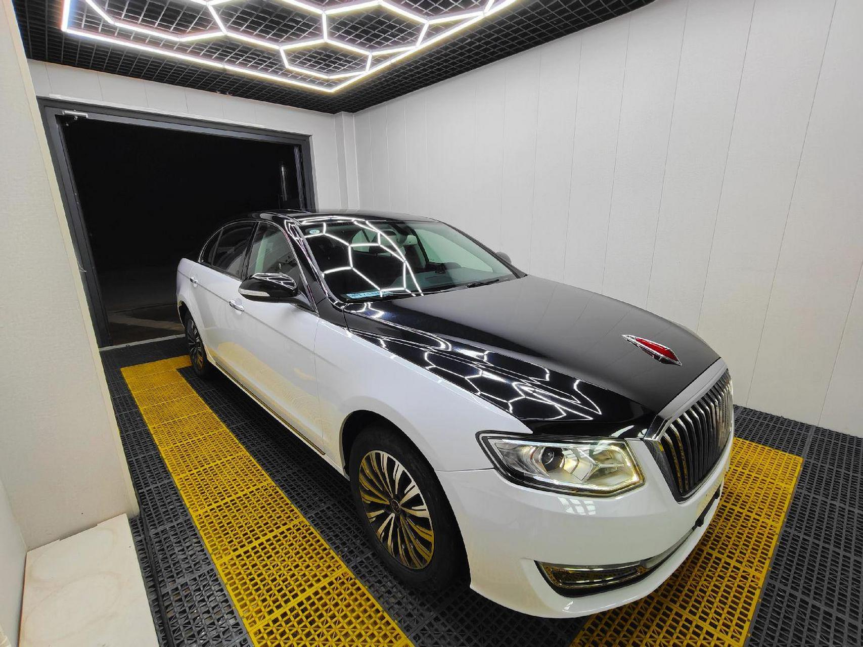 红旗h7双拼改色案例分享