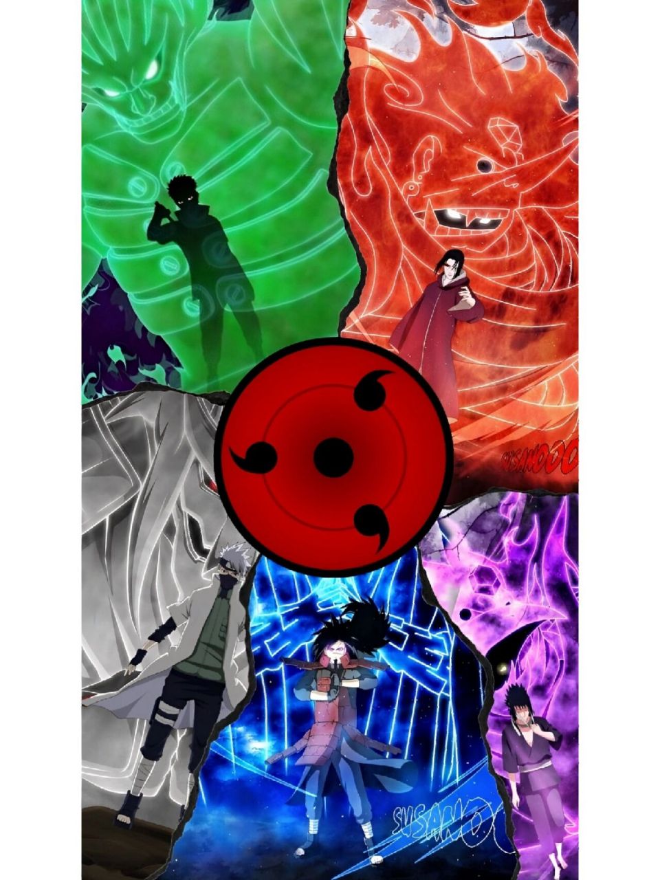 须佐能乎  只要亲眼看见过一次就难免一死.