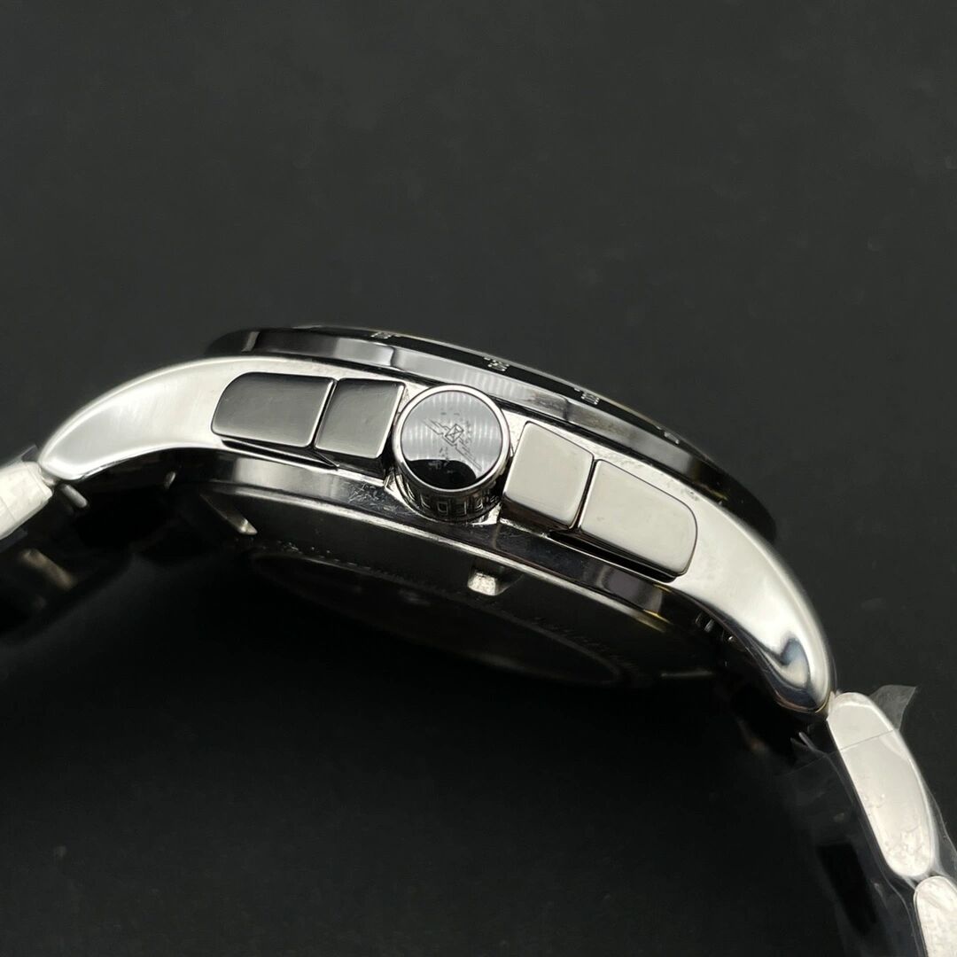 陶瓷工艺浪琴康卡斯三眼计时款 浪琴运动系列l2.744.4.56.