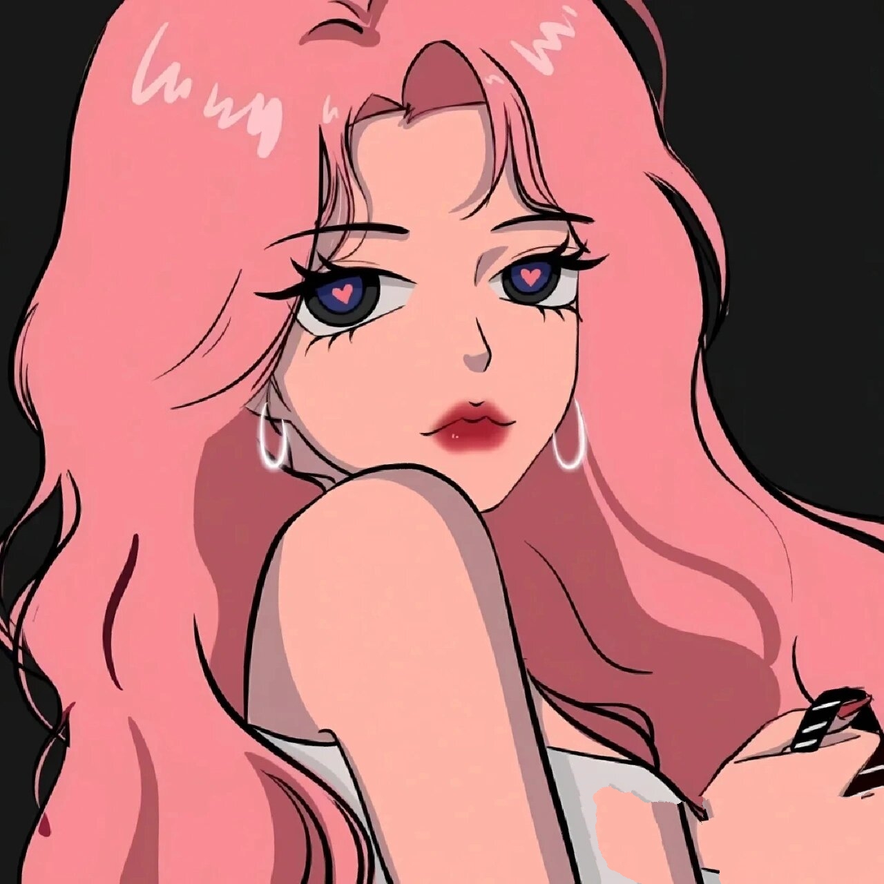 爱心眼睛 超酷情头