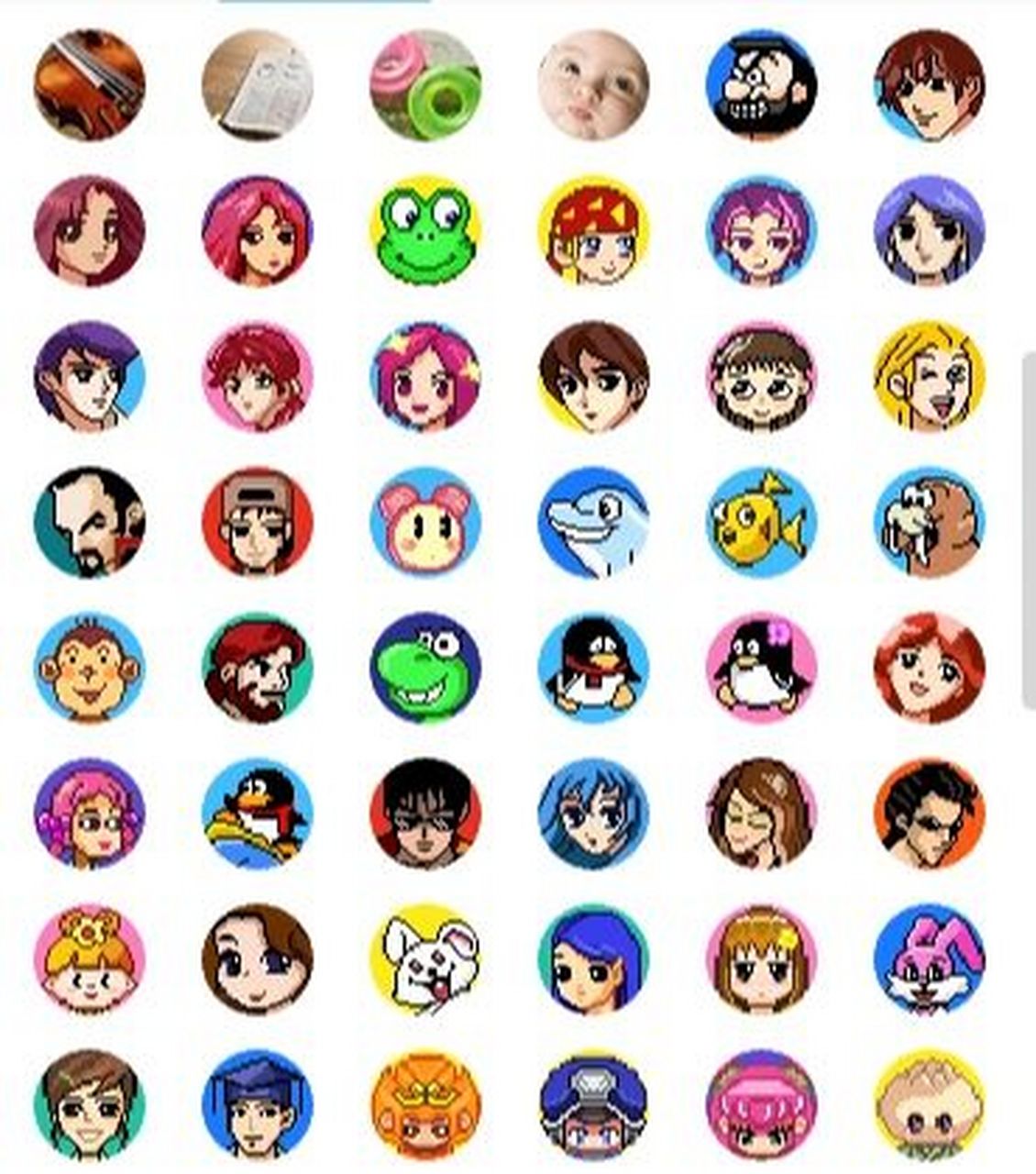 最初的qq头像,还记得你是哪一个吗?