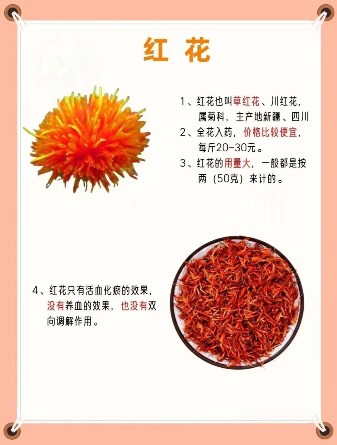 红花和藏红花的区别