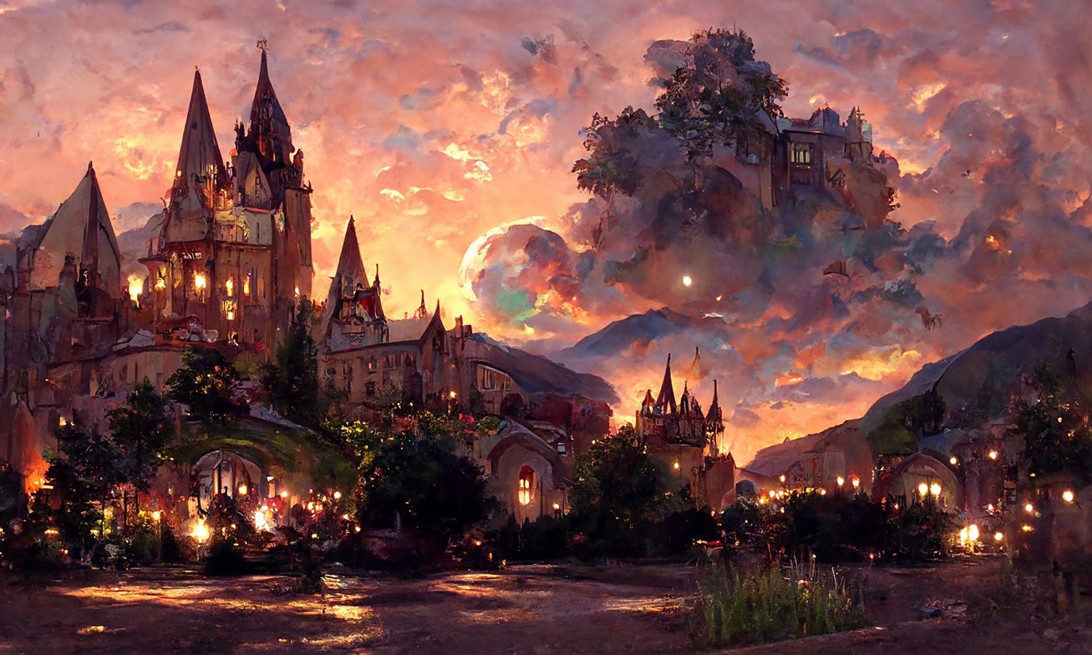 霍格沃茨的仲夏夜之梦9393霍格沃茨平板壁纸 连续出了几期