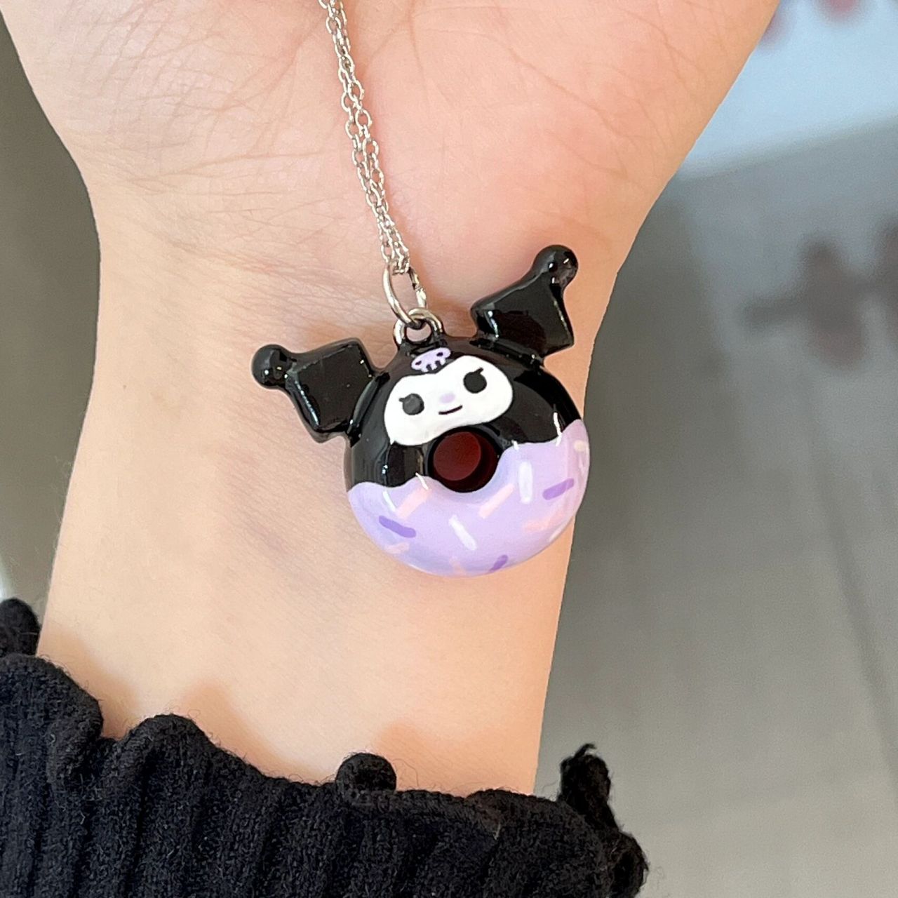 石塑粘土|库洛米甜甜圈 做一只库洛米甜甜圈项链吧