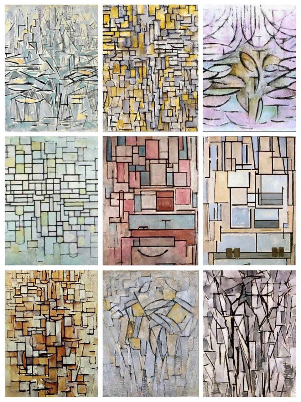 皮特·科内利斯·蒙德里安(piet cornelies mondrian)荷兰画家,风格派