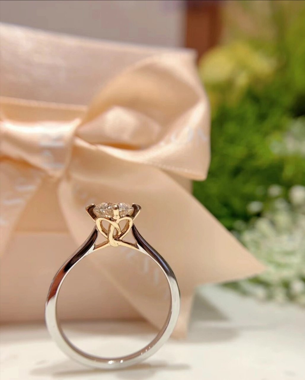 同心结钻戒|是月老手中的红线!