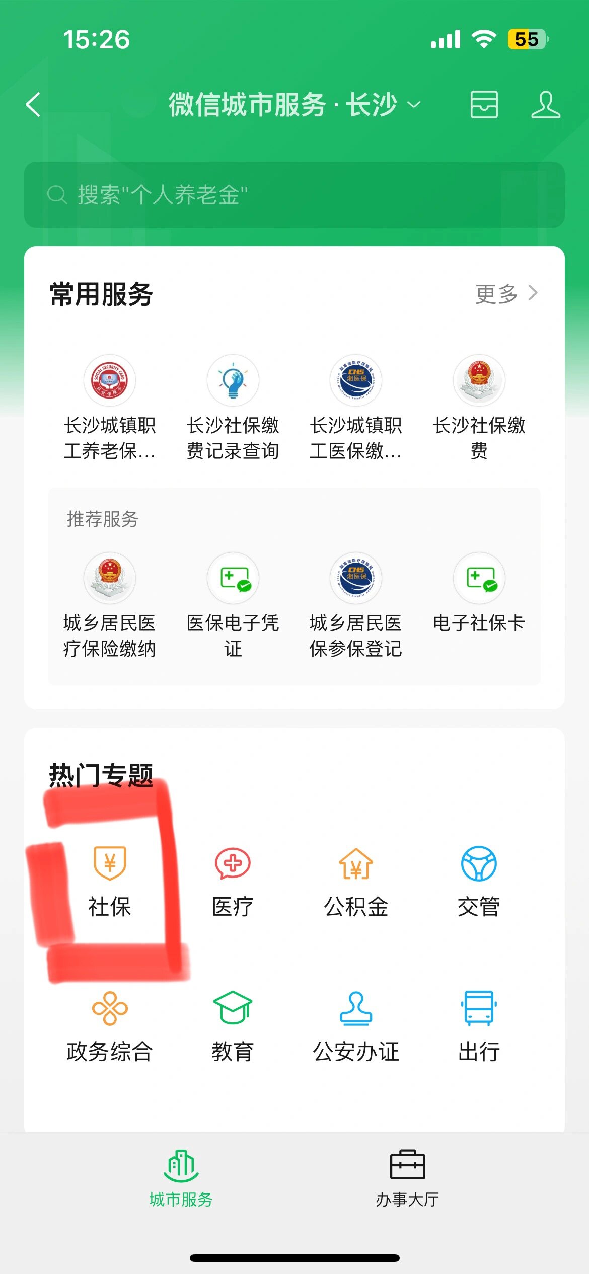 我的社保查询 明细图片