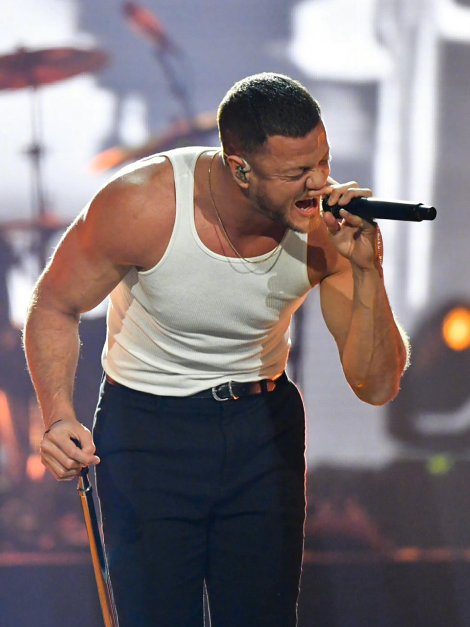 梦龙乐队imagine dragons超级碗预热音乐节现场超清美图曝光~可厦没