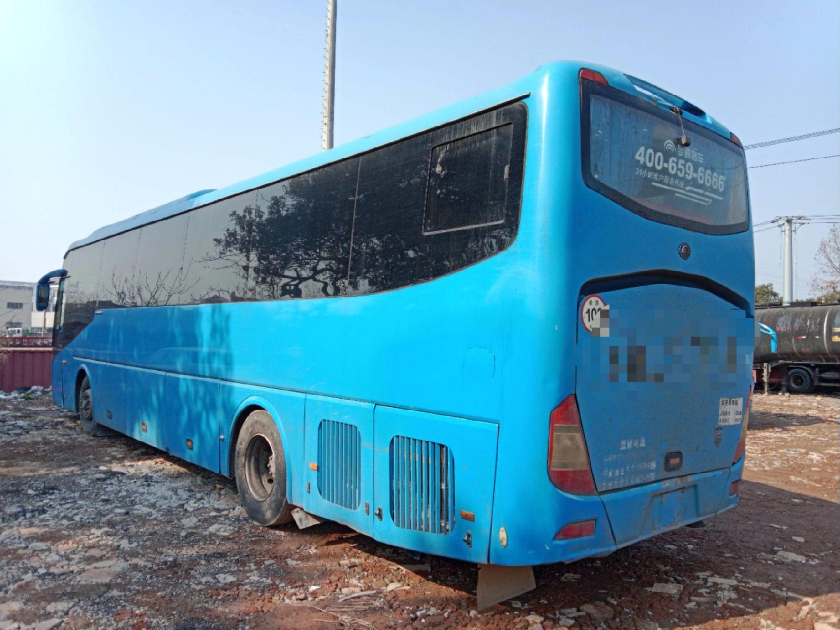 出口利器,10年53座宇通客车,气囊国3旅游客运,车况原版原漆,已提出口