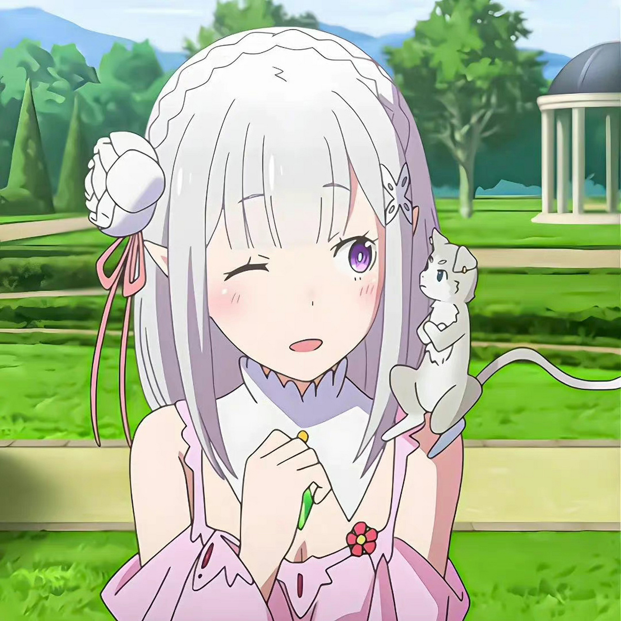 动漫头像 《从零开始的异世界生活》 -爱蜜莉雅