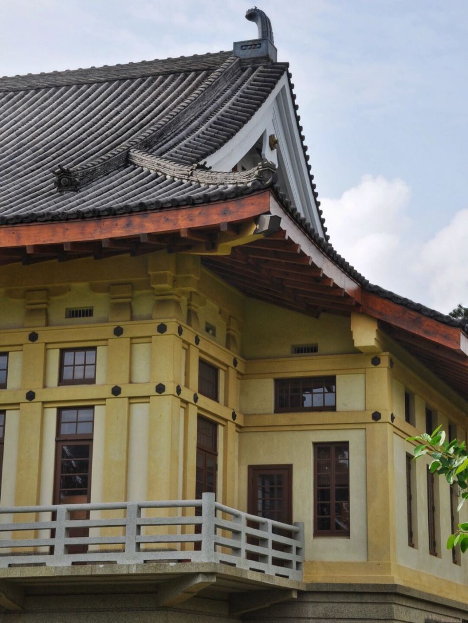 原台南武德殿建于昭和十六年(1936年),是日本时代