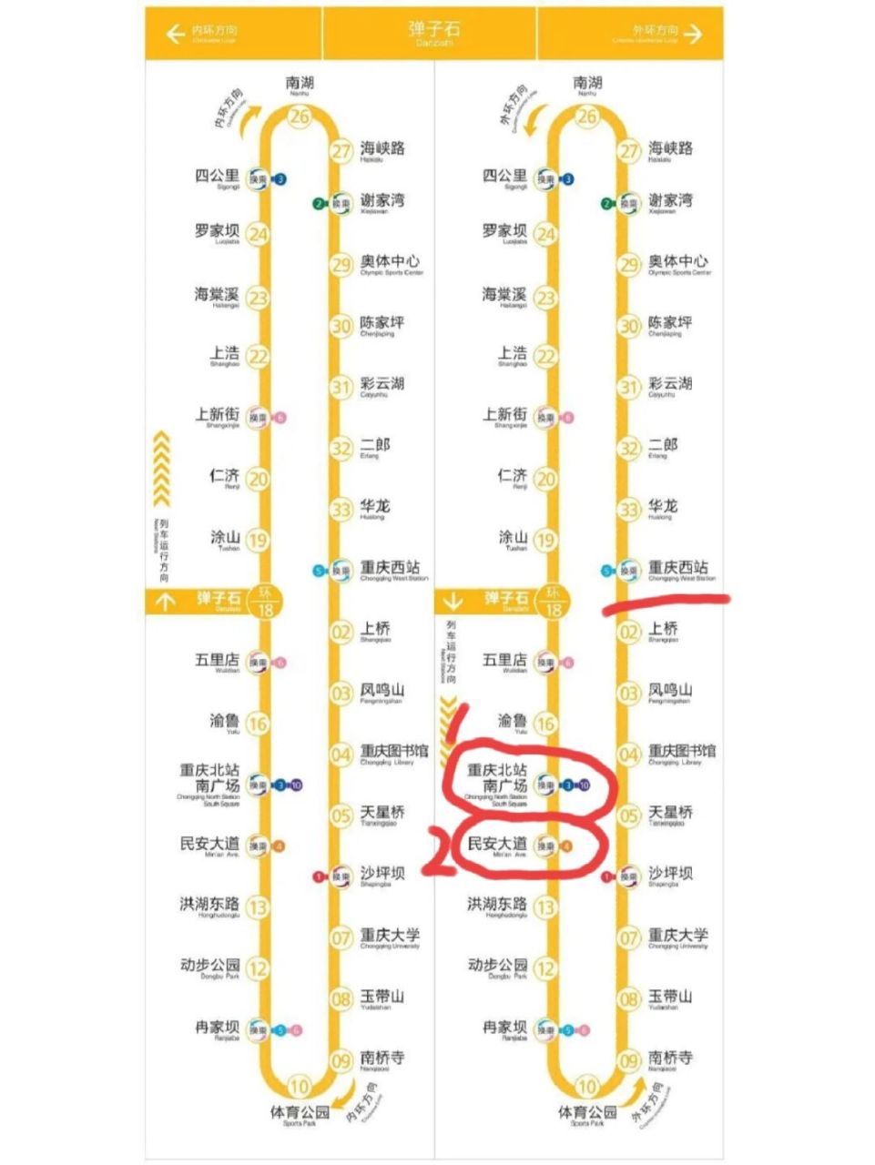 重庆北站换乘 重庆北站换乘 1.