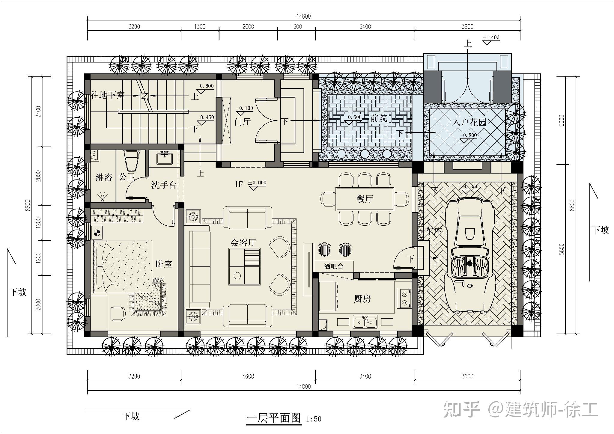 15米x12米房屋设计图图片