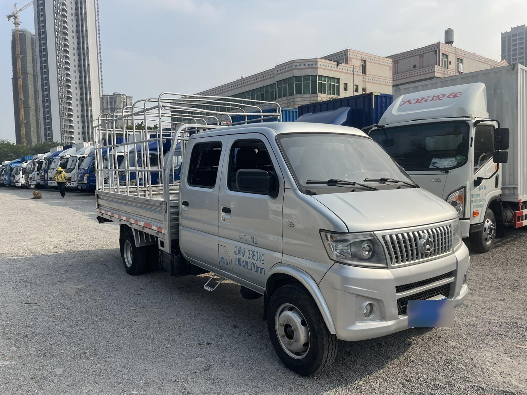 2020年长安神琪,双排双轮3米1高栏,1.5排量,助力方向,车况好