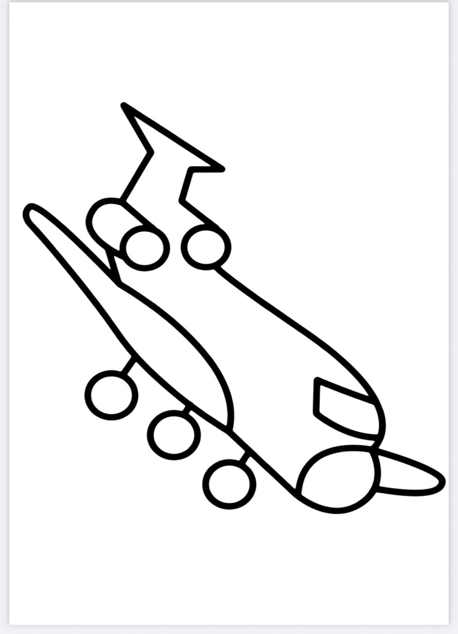 幼儿园简笔画涂色9315打印73