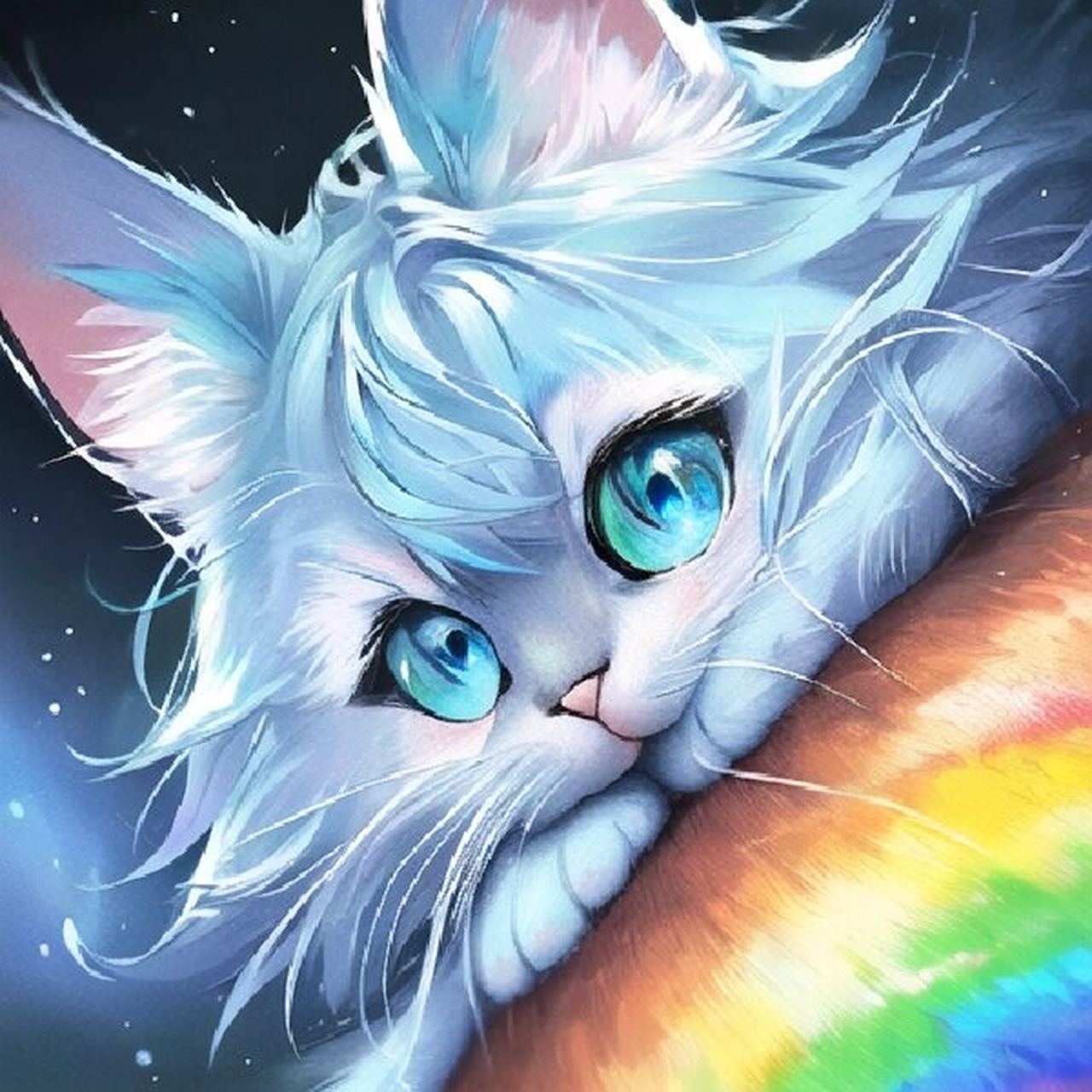 可爱的二次元小猫头像 可爱的二次元小猫头像,欢迎自取