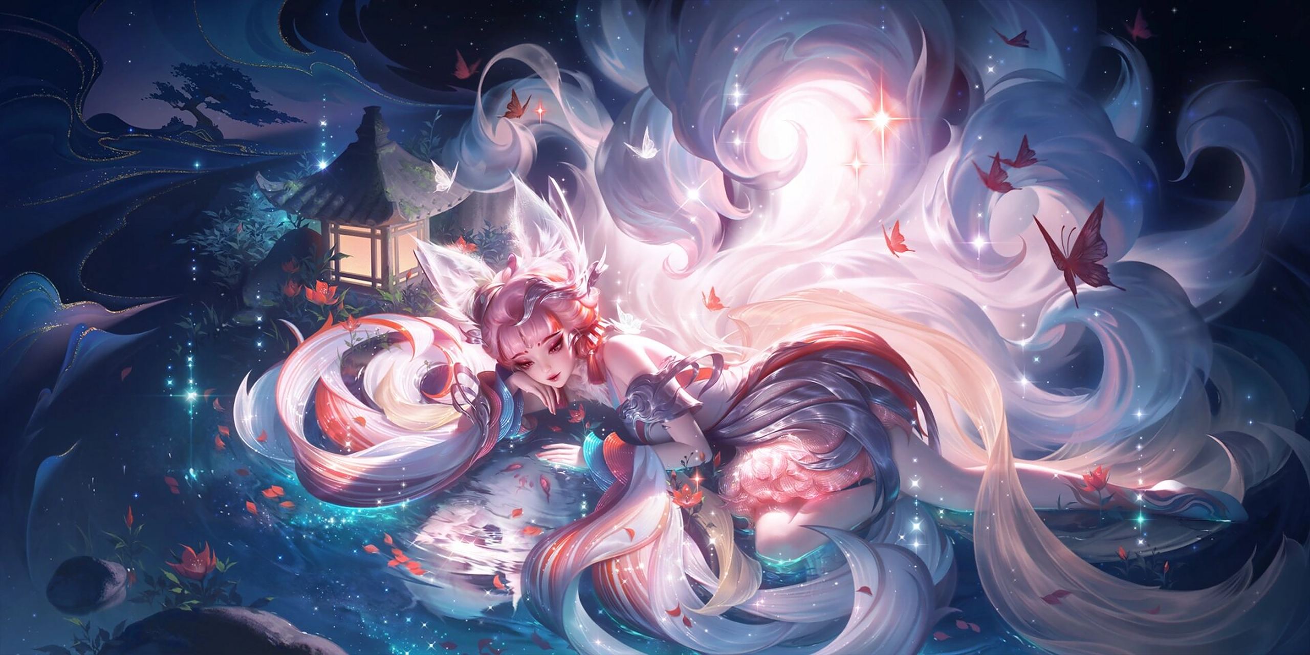 妲己九尾狐皮肤第二张海报补全!够至尊吗?