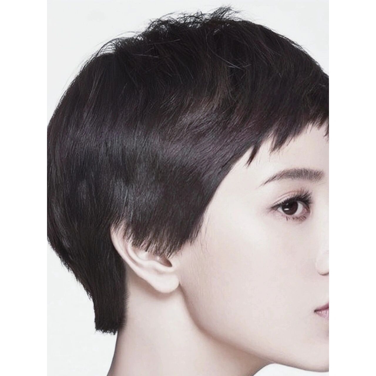 99郭采洁款人气满满的热捧短发造型 99经常不经意间被问到/什么样