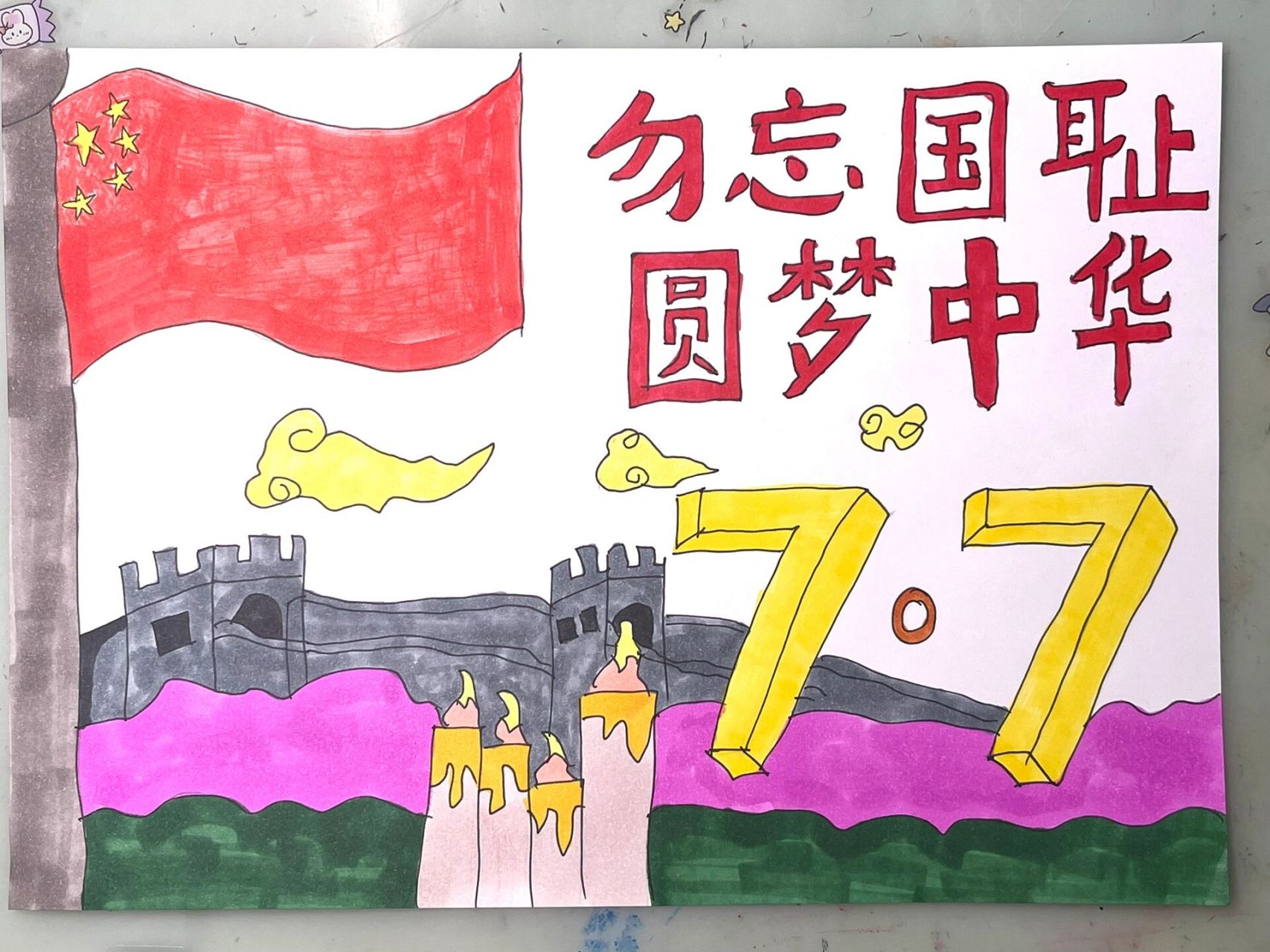 🇳勿忘国耻 铭记历史 圆梦中华❤️ 2023年是七七事变86周年,这