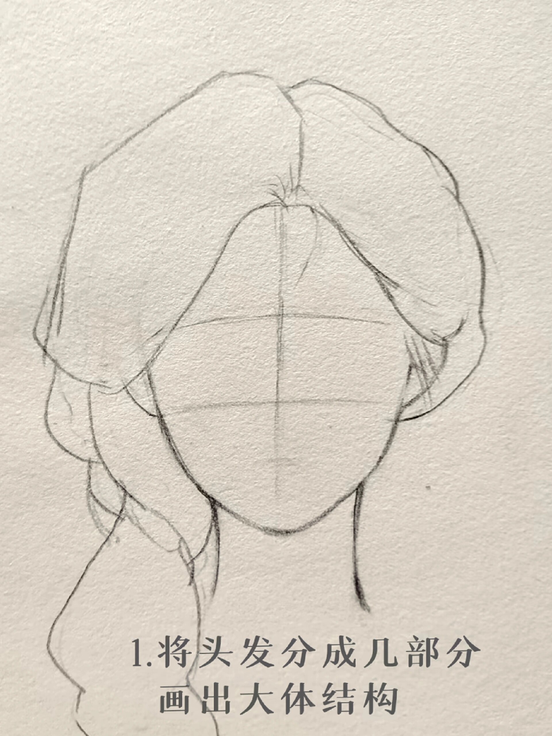 动漫人物头发教程