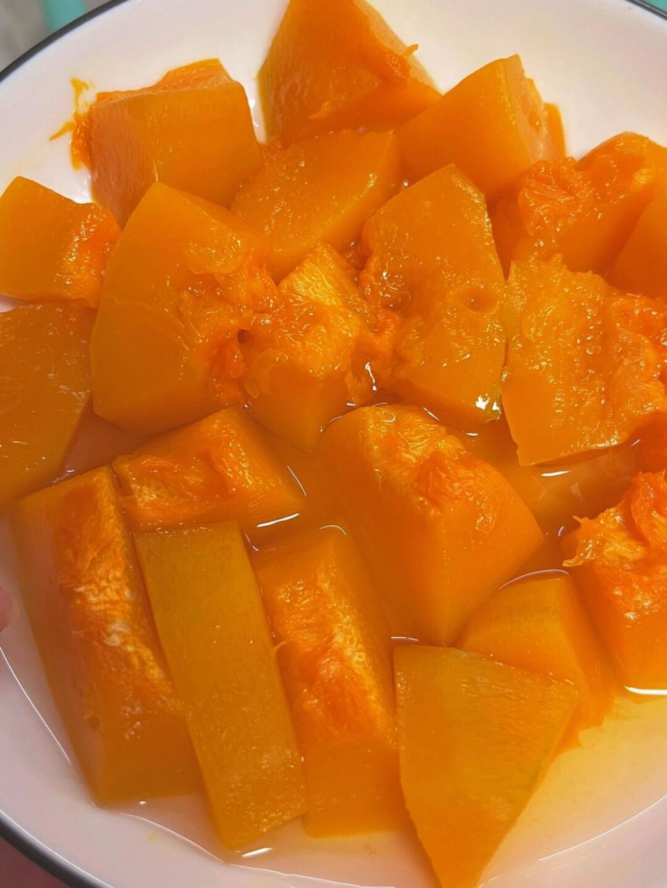 想向全世界安利6015这个超软糯的蜂蜜蒸南瓜 第一次吃蜂蜜蒸南瓜