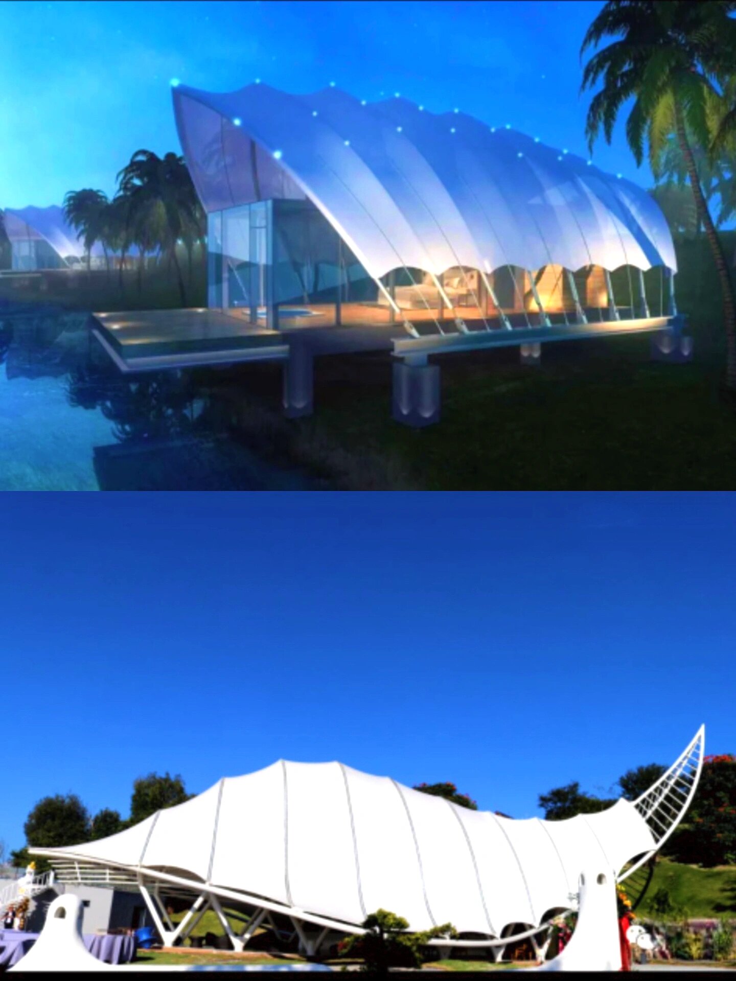 可见泽栖|国内首家蜗牛帐篷别墅来啦 .