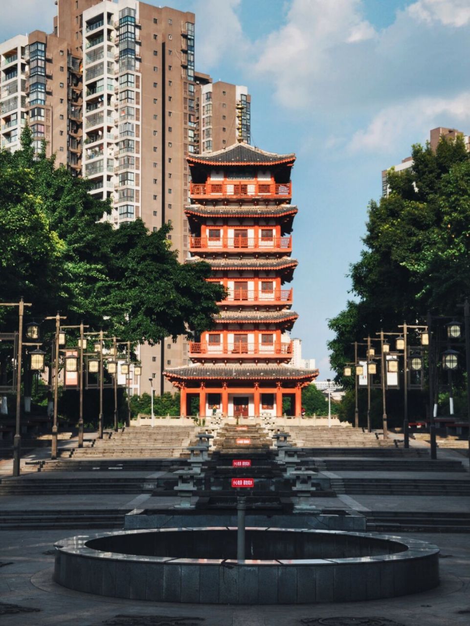 永川棠城公园正是这样一组防唐建筑,让人遥想当年的大唐. #永川