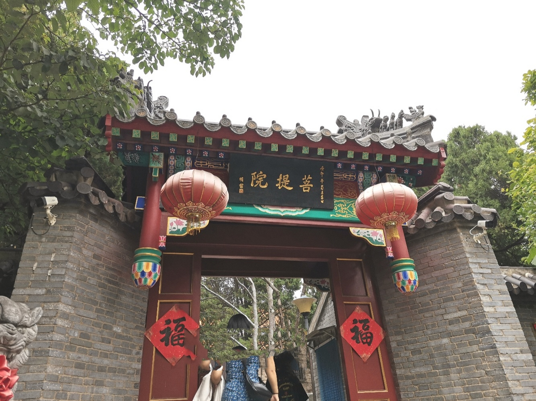 青岛寺庙湛山寺图片