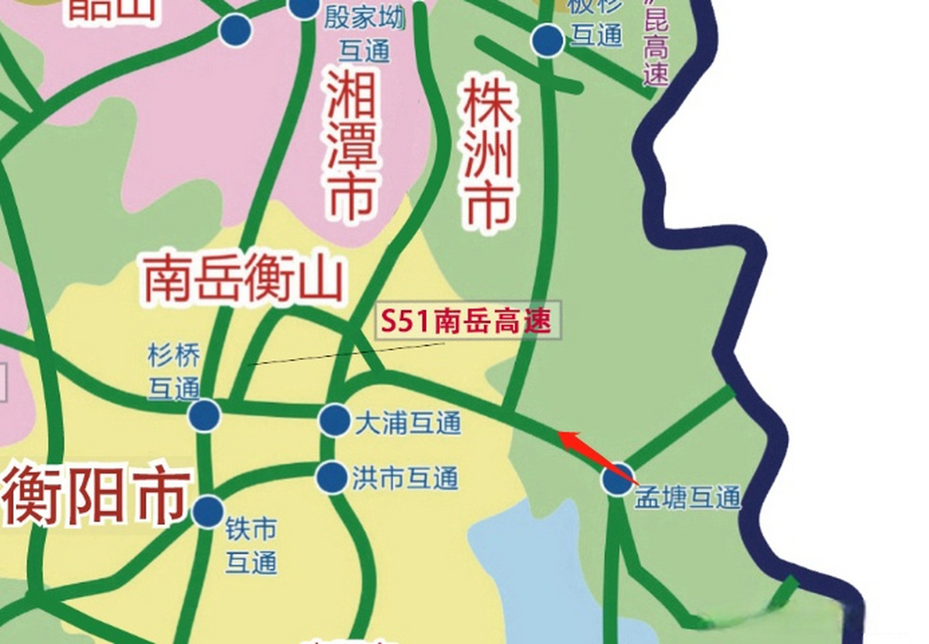 湖南高速春运路况# 泉南高速衡炎段云阳山隧道入口k693处东往西因