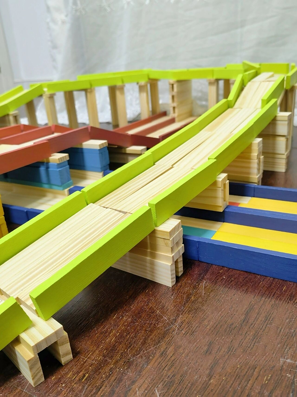 阿基米德积木搭建|城市立交桥 96灵感来源~ 宅家太久了,已经很久没